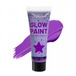 Vopsea Neon pentru Fata și Corp 10ml Glow Paint Mov, 10 ml